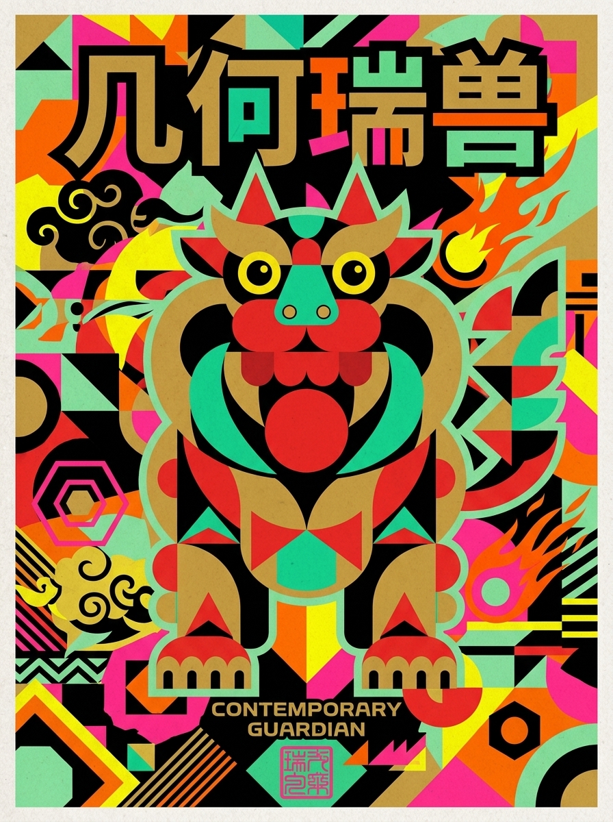 几何瑞兽 - 8